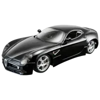 Машинка Bburago Alfa 8C Competizione no display 18-42009 Черный Разноцветный