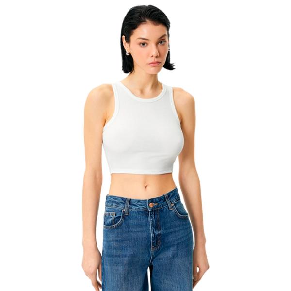 Maiou pentru femei Koton 4SAK10011EK XL/ White photo 1