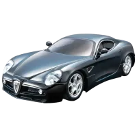 Mașină Bburago Street Fire-Alfa 8C Competizione 18-45114 Black Black