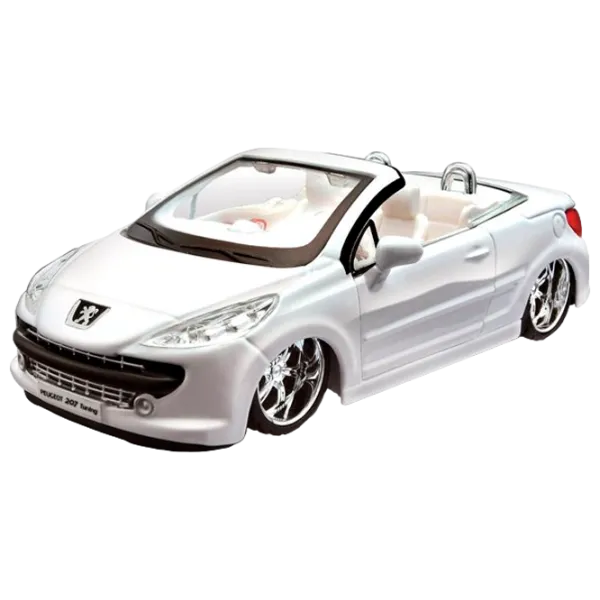 Mașină Bburago Peugeot 207 Epure 18-45010 Black White