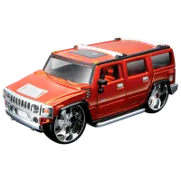 Mașină Bburago Hummer H2 Suv 18-42002 Black Multicolor