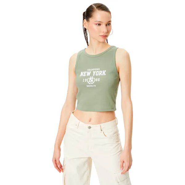 Maiou pentru femei Koton 4SAL30015IK S/ Green photo 1