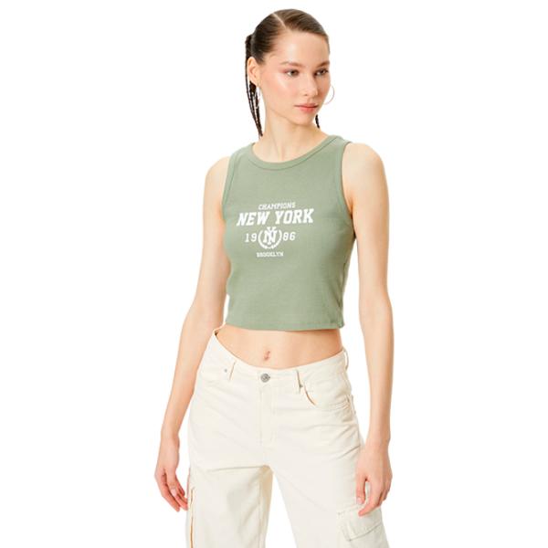 Maiou pentru femei Koton 4SAL30015IK S/ Green photo 1