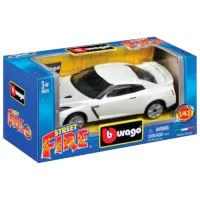 Машинка Bburago Street Fire 18-30010 Черный Белый