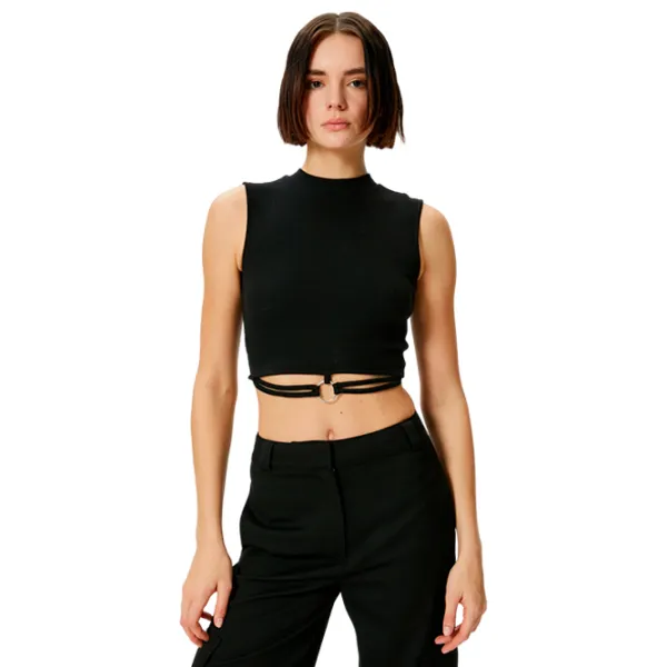 Майка для женщин Koton 4SAL30027IK M/ Черный photo 1 Майка для женщин Koton 4SAL30027IK M/ Черный photo 1