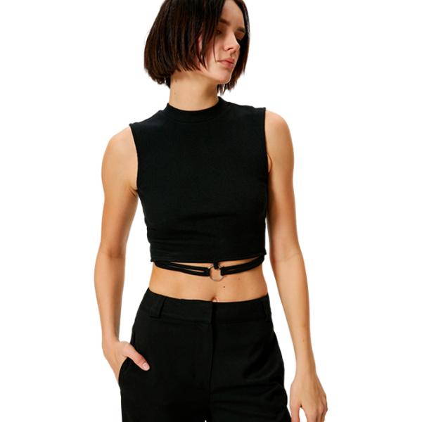 Майка для женщин Koton 4SAL30027IK M/ Черный photo 4 Майка для женщин Koton 4SAL30027IK M/ Черный photo 4