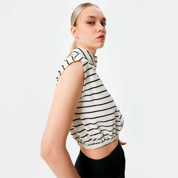 Tricou pentru femei Koton 4SAK50211EK 100% bumbac/ White photo 2