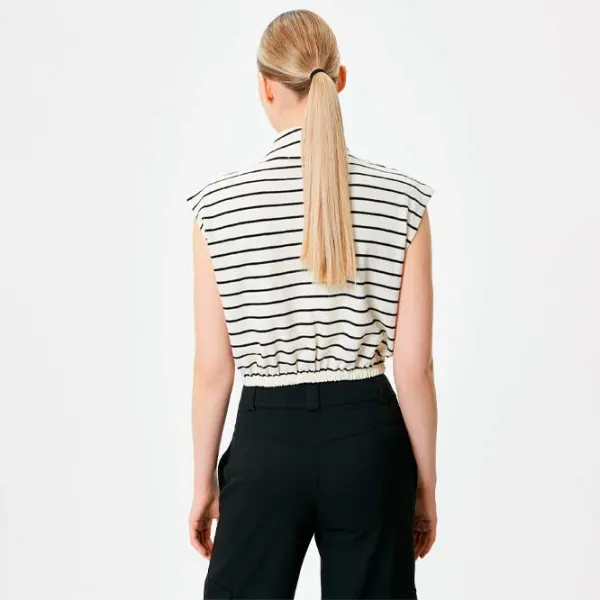 Tricou pentru femei Koton 4SAK50211EK 100% bumbac/ White photo 4 Tricou pentru femei Koton 4SAK50211EK 100% bumbac/ White photo 4