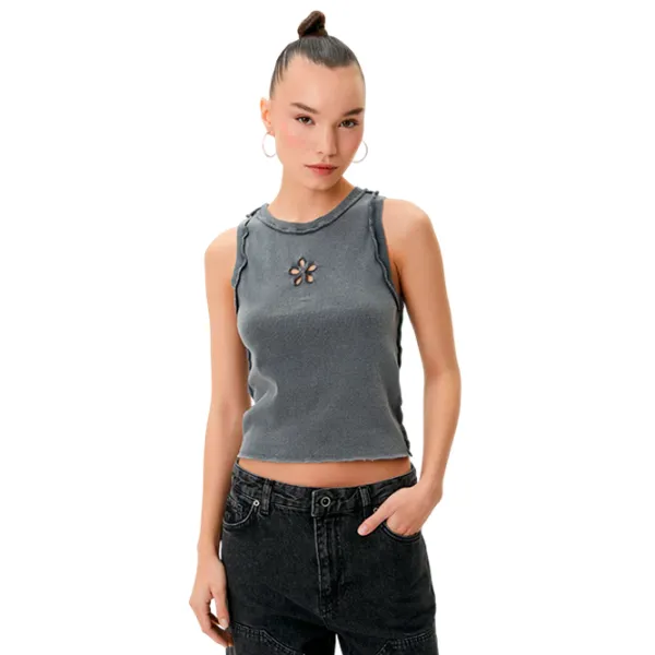 Maiou pentru femei Koton 4SAL30034IK S/ Gray photo 1