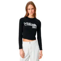 Tricou pentru femei Koton 4SAK50278EK 96% Poliester/ Black