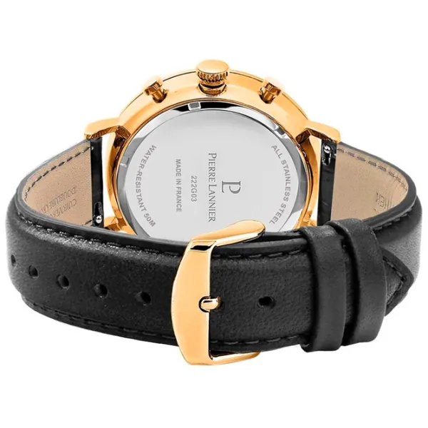 Ceas de mână pentru bărbați Pierre Lannier 222G033 Cuarț/ 43 mm photo 3