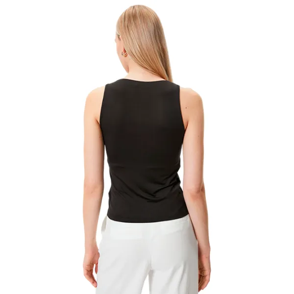 Maiou pentru femei Koton 4SAK10013EK M/ Black photo 2 Maiou pentru femei Koton 4SAK10013EK M/ Black photo 2