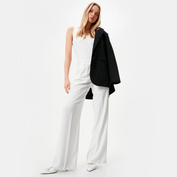 Майка для женщин Koton 4SAK10013EK M/ Белый photo 5 Майка для женщин Koton 4SAK10013EK M/ Белый photo 5