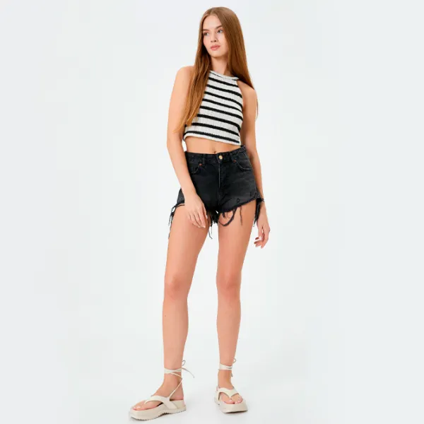Майка для женщин Koton 4SAL30018IK XS/ Черный photo 5