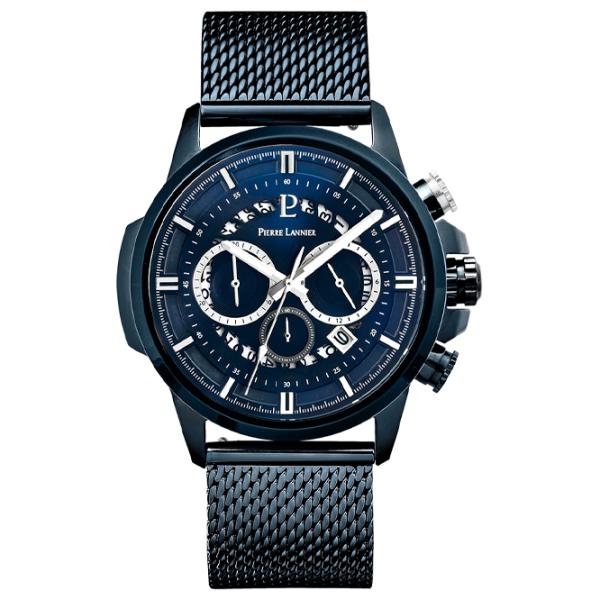 Ceas de mână pentru bărbați Pierre Lannier 238G469 Cuarț/ 44 mm photo 1 Ceas de mână pentru bărbați Pierre Lannier 238G469 Cuarț/ 44 mm photo 1