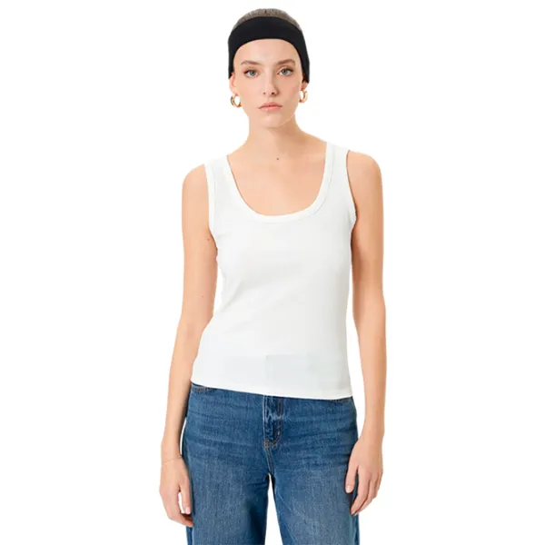 Maiou pentru femei Koton 4SAK10003EK XL/ White photo 1