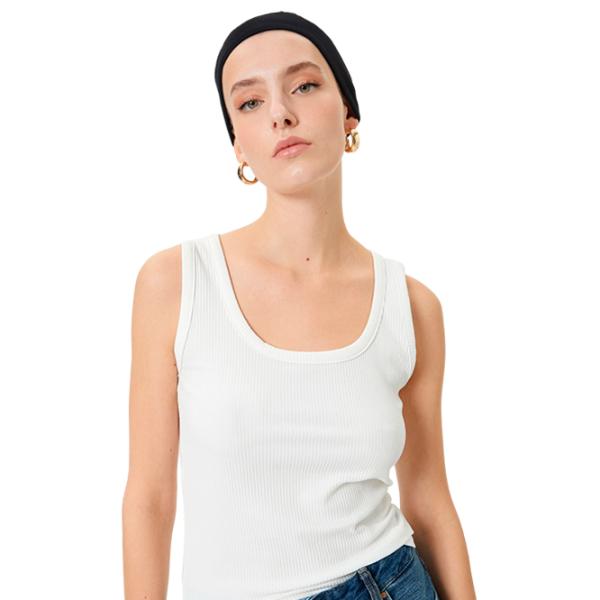Maiou pentru femei Koton 4SAK10003EK XL/ White photo 4