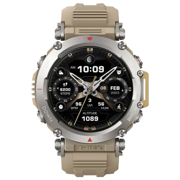 Умные часы Amazfit T-Rex Ultra 1.39"/ 47 мм/ Сахара - Сахара photo 2