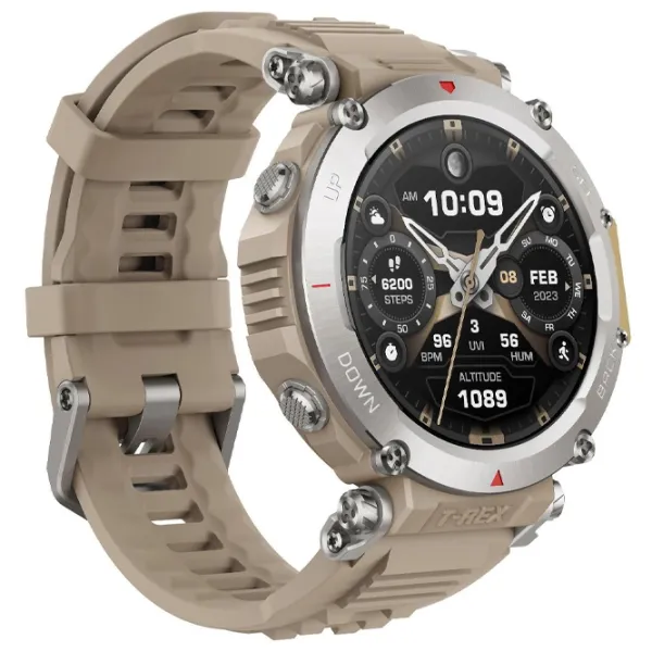 Умные часы Amazfit T-Rex Ultra 1.39"/ 47 мм/ Сахара - Сахара photo 3