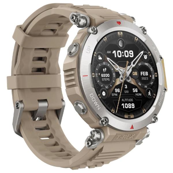 Умные часы Amazfit T-Rex Ultra 1.39"/ 47 мм/ Сахара - Сахара photo 3
