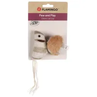 Șoarece pentru pisici Flamingo Faci Mouse + Ball 