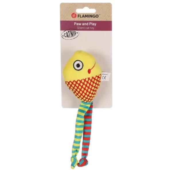 Плюшевая игрушка для кошек Flamingo Raibo Fish  photo 1 Плюшевая игрушка для кошек Flamingo Raibo Fish  photo 1