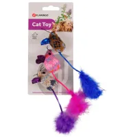 Șoareci pentru pisici Flamingo Mohaire Mouse Glamour 
