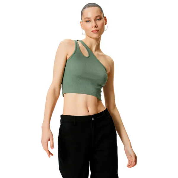 Maiou pentru femei Koton 4SAL30084IK XS/ Green photo 1
