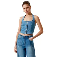 Maiou pentru femei Koton 4SAL30007MD L/ Blue