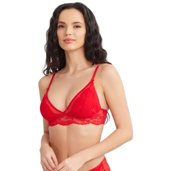 Бюстгальтер для женщин Fantasy 9010 80B/ Красный/ Бралетт photo 2 Бюстгальтер для женщин Fantasy 9010 80B/ Красный/ Бралетт photo 2