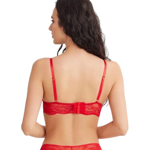 Бюстгальтер для женщин Fantasy 9010 80B/ Красный/ Бралетт photo 3 Бюстгальтер для женщин Fantasy 9010 80B/ Красный/ Бралетт photo 3