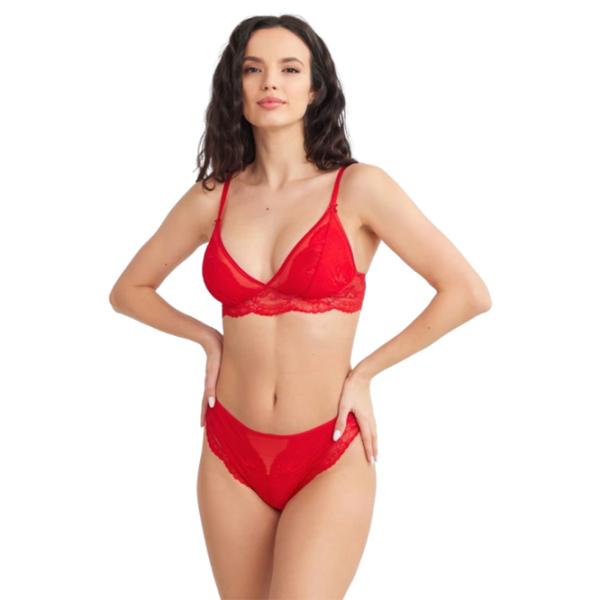 Бюстгальтер для женщин Fantasy 9010 80B/ Красный/ Бралетт photo 5 Бюстгальтер для женщин Fantasy 9010 80B/ Красный/ Бралетт photo 5