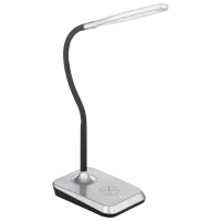 Lampă de masă Trio Charger Argintiu