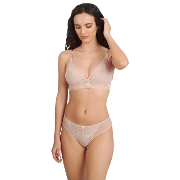 Sutien pentru femei Fantasy 9010 75C/ Pudra/ Bralette photo 4