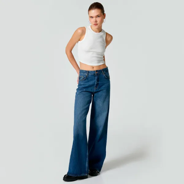 Майка для женщин Koton 4SAL30021IK M/ Белый photo 5 Майка для женщин Koton 4SAL30021IK M/ Белый photo 5