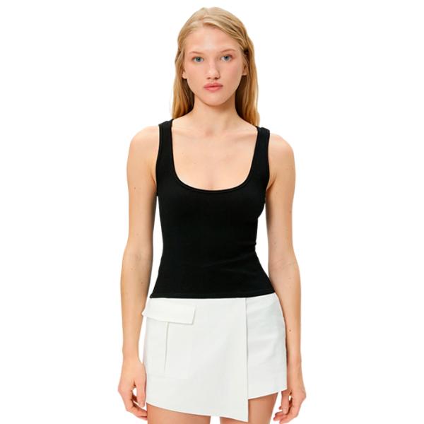 Maiou pentru femei Koton 4SAL30008IK M/ Black photo 1 Maiou pentru femei Koton 4SAL30008IK M/ Black photo 1