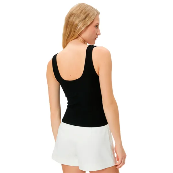 Maiou pentru femei Koton 4SAL30008IK M/ Black photo 2 Maiou pentru femei Koton 4SAL30008IK M/ Black photo 2