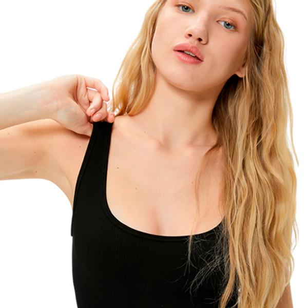 Maiou pentru femei Koton 4SAL30008IK M/ Black photo 3 Maiou pentru femei Koton 4SAL30008IK M/ Black photo 3