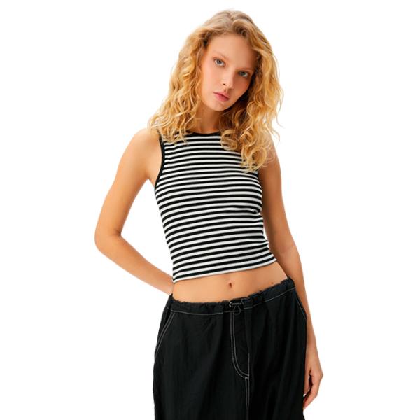 Maiou pentru femei Koton 4SAL30024IK L/ Black photo 3 Maiou pentru femei Koton 4SAL30024IK L/ Black photo 3