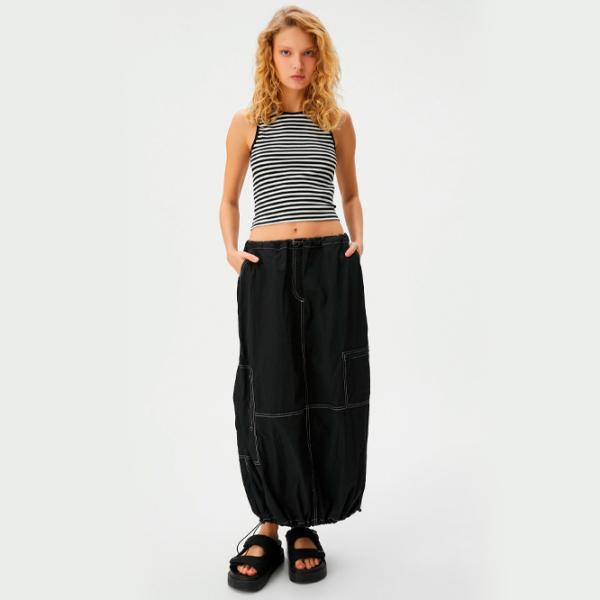 Maiou pentru femei Koton 4SAL30024IK L/ Black photo 5 Maiou pentru femei Koton 4SAL30024IK L/ Black photo 5