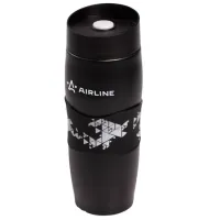 Термос Airline Classic AIR-IT-01 Черный 0.38л