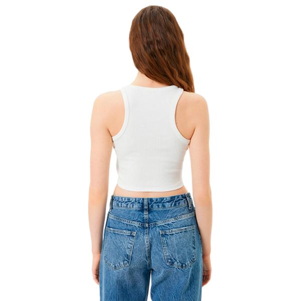 Maiou pentru femei Koton 4SAL30025IK M/ White photo 2 Maiou pentru femei Koton 4SAL30025IK M/ White photo 2