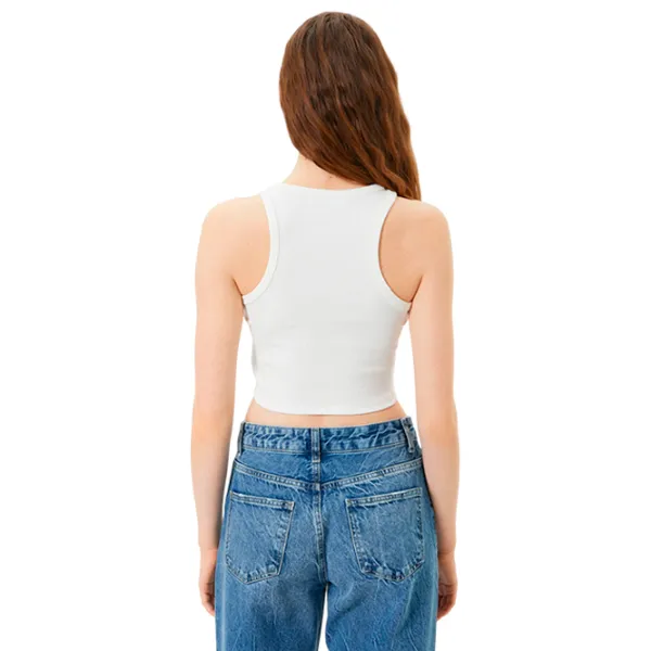 Майка для женщин Koton 4SAL30025IK XS/ Белый photo 2 Майка для женщин Koton 4SAL30025IK XS/ Белый photo 2