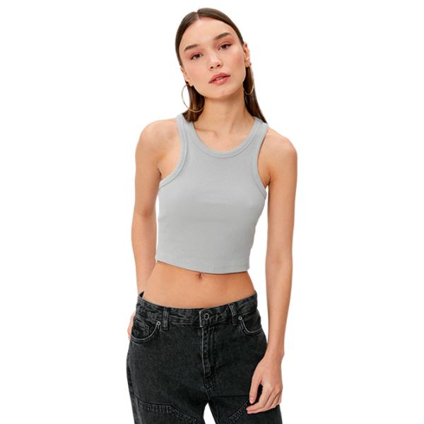 Maiou pentru femei Koton 4SAL30025IK XS/ Grey photo 3