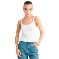 Майка для женщин Koton 4SAL30094IK XS/ Белый