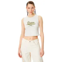 Maiou pentru femei Koton 4SAL30013IK XS/ Beige