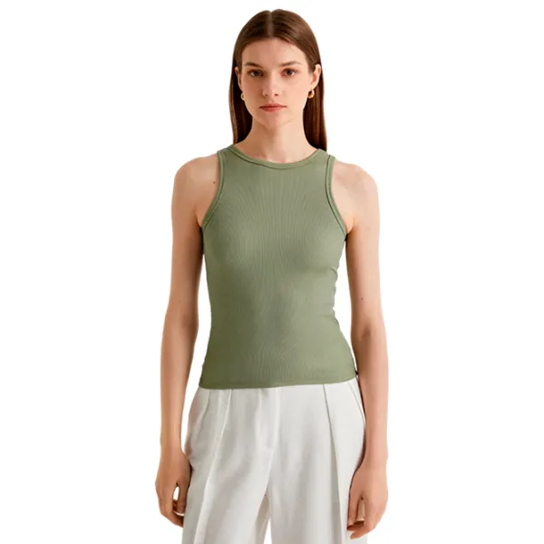 Майка для женщин Koton 4SAK10004EK M/ Зелёный photo 1