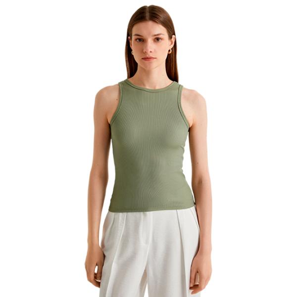 Майка для женщин Koton 4SAK10004EK M/ Зелёный photo 1