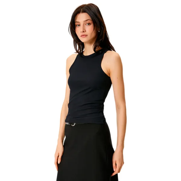 Maiou pentru femei Koton 4SAK10004EK XL/ Black photo 1 Maiou pentru femei Koton 4SAK10004EK XL/ Black photo 1