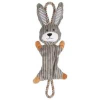 Игрушка для собаки Flamingo Rabbit + Rope
